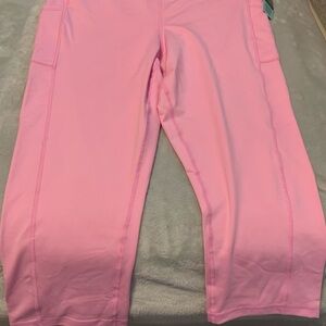 Ideology capri’s 1x nwt - pretty in pink